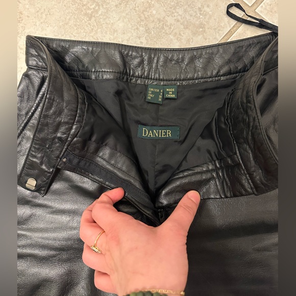 DANIER leather pants - Picture 9 of 15